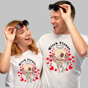 Skeletal Cupid Valentine’s Day T-Shirt