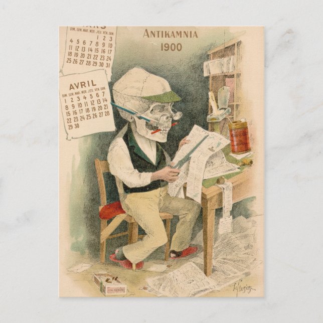 Skeletal Editor Postcard (Front)