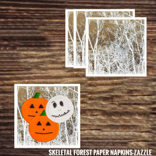 Skeletal Forest Napkin
