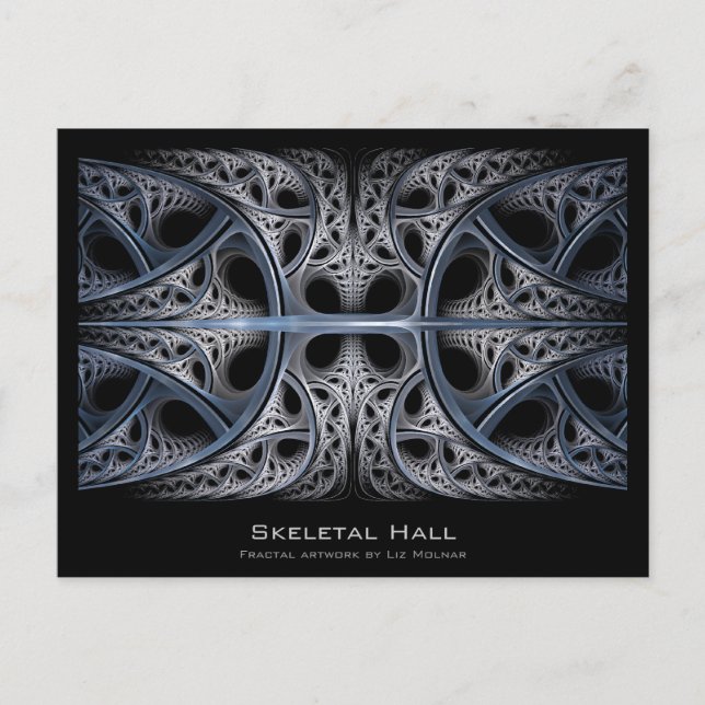 Skeletal Hall Fractal Artist Card (Front)