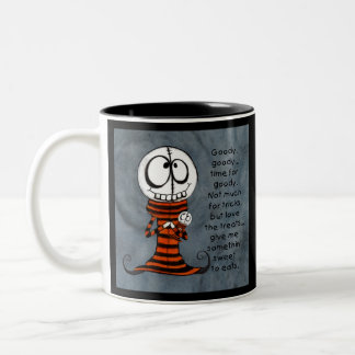 Skeletal Head-Goody Goody Two-Tone Coffee Mug
