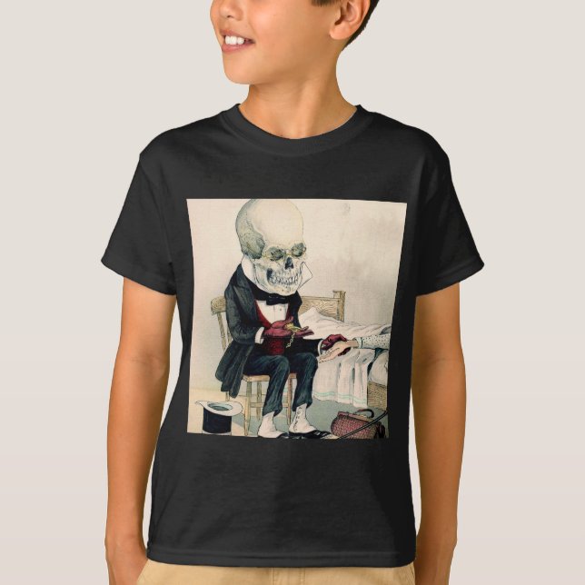 Skeletal Last Rites T-Shirt (Front)