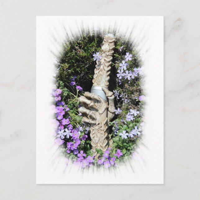 Skelethand - Gothic / Postkarte Postcard (Front)