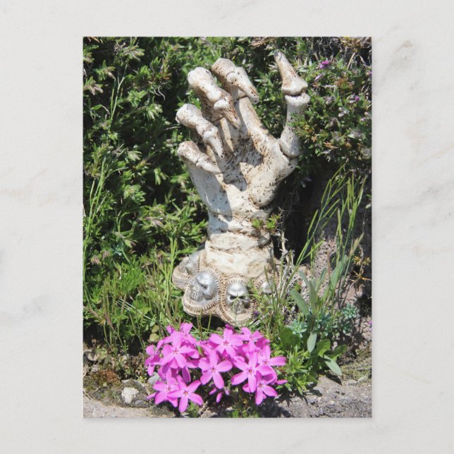 Skelethand - Gothic / Postkarte Postcard (Front)