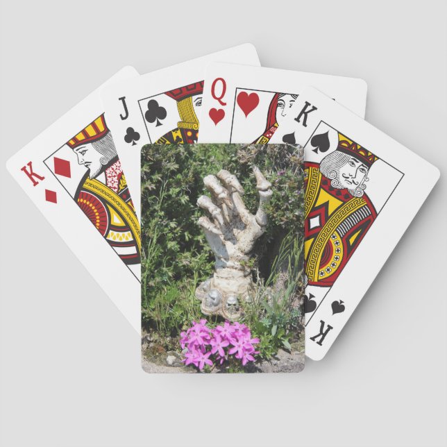 Skelethand - Gothic Spielkarten Playing Cards (Back)