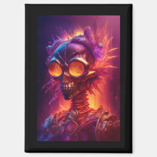 Skeleto Zombie Magnet