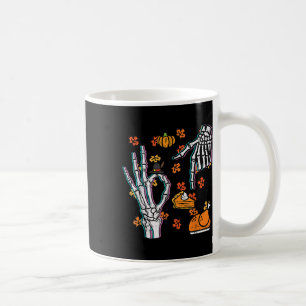 Skeleton 67 Meme Funny Thanksgiving 6 7 Boys Youth Coffee Mug