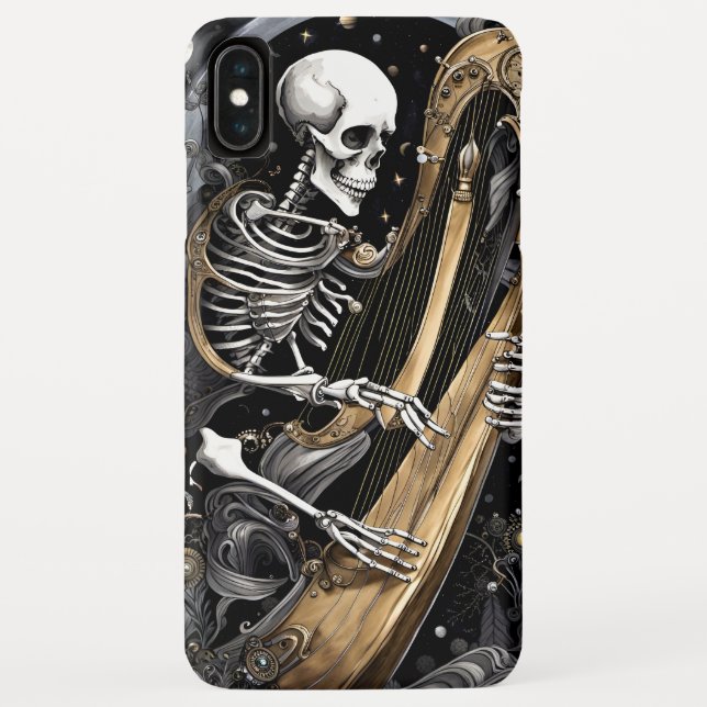 Skeleton and Harp I Case-Mate iPhone Case (Back)