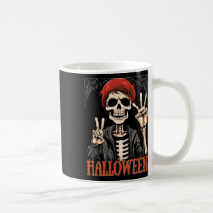 Skeleton Apocalypse Night In The Halloween Funny Coffee Mug