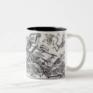 skeleton attack mug