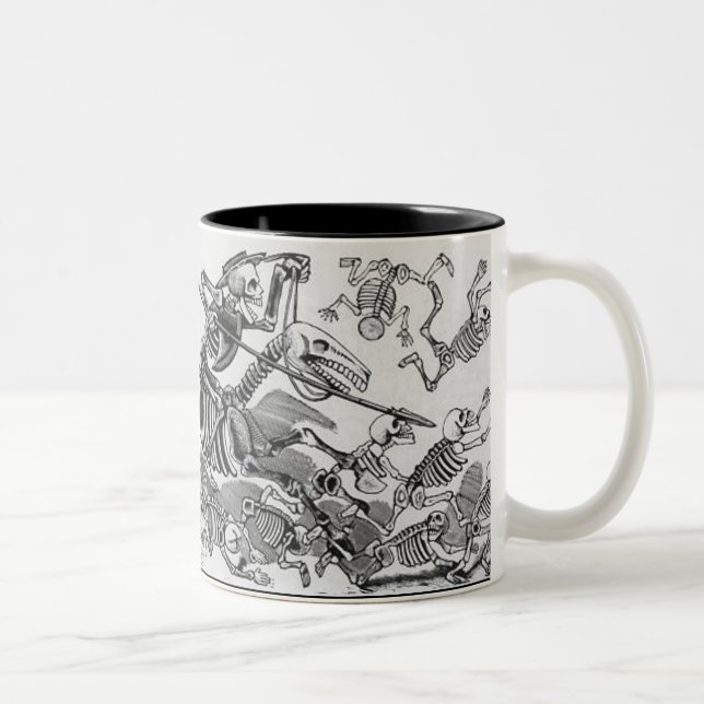 skeleton attack mug (Right)