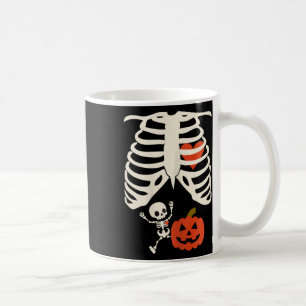 Skeleton Baby Halloween Pregnancy Couples Costume  Coffee Mug