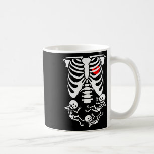 Skeleton Baby Halloween Pregnancy Couples Costumes Coffee Mug
