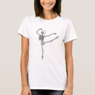 Skeleton Ballet Kick T-Shirt