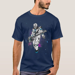 Skeleton Bass Player 2856 T-Shirt