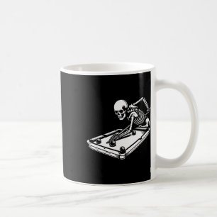 Skeleton Billiards Halloween Pool Snooker Billiard Coffee Mug