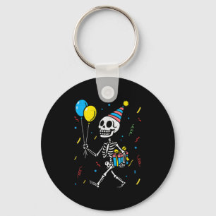 Skeleton Birthday Halloween Costume Boys Teens Gir Key Ring
