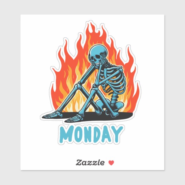 Skeleton Blue Monday (Sheet)
