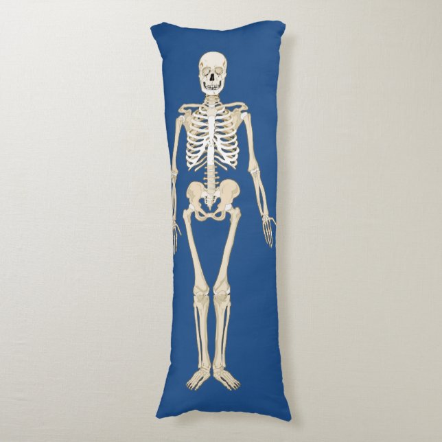 Skeleton Body Pillow (Front Vertical)