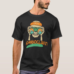 Skeleton Bomboclaat Jamaica Slang Word Summer Vaca T-Shirt