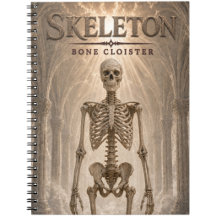 Skeleton Bone Cloister Dark Cinema