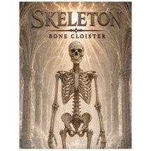 Skeleton Bone Cloister Dark Cinema