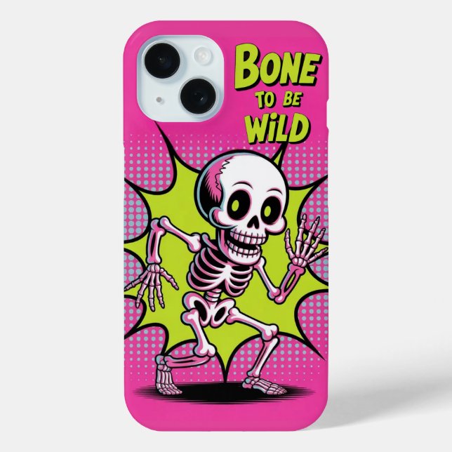 Skeleton Bone To Be Wild iPhone / iPad case (Back)