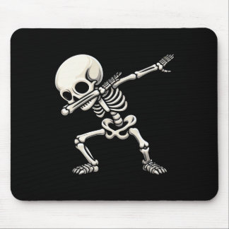 Skeleton Boys Kids Men Funny Halloween  Mouse Pad