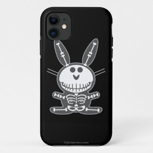 Skeleton Bunny iPhone 11 Case