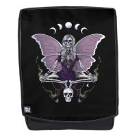 Skeleton Butterfly Goth