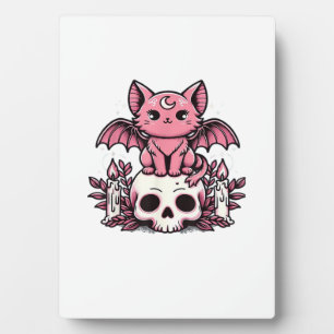 Skeleton Cat Halloween Essential T-Shirt Plaque