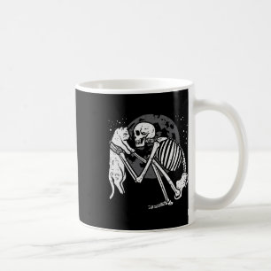 Skeleton Cat Skull Kitty Cute Goth Halloween Men W Coffee Mug