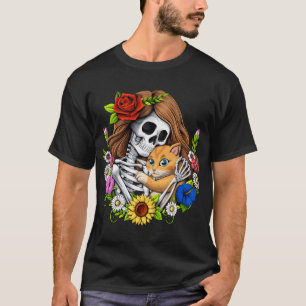 Skeleton Cat T-Shirt