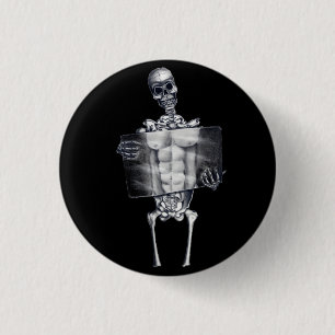 Skeleton Chest Xray Button