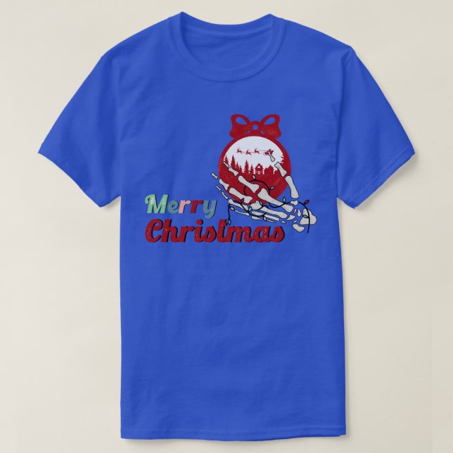 Skeleton christmas 2 T-Shirt (Design Front)