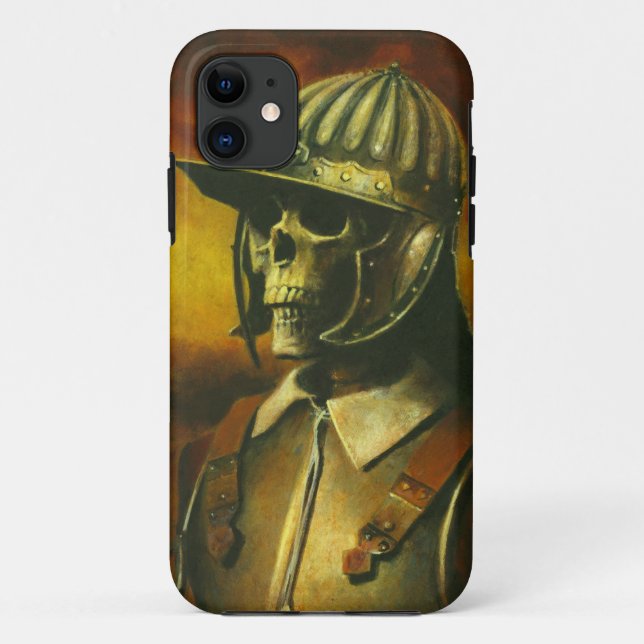 Skeleton Civil War Roundhead iPhone 5 Case-Mate Case (Back)
