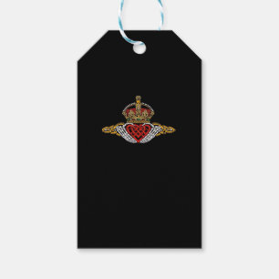 Skeleton Claddagh Colour Gift Tags