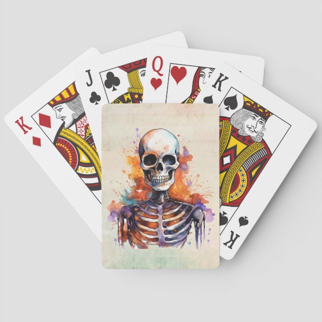 Skeleton Classic Playing Cards (Back)