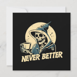 Skeleton Coffee Halloween