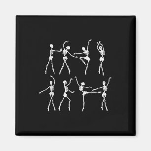 Skeleton Costume Ballerinas Ballet Dance Cute Hall Magnet