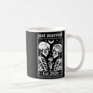 Skeleton Couple Bride and Groom Wedding Coffee Mug