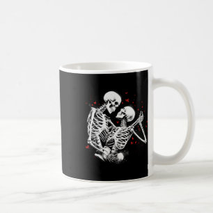 Skeleton Couple For Halloween Valentine's Day Of T Coffee Mug