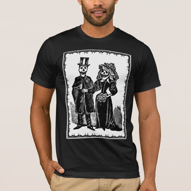 Skeleton Couple - Shirt (Customise) (Front)