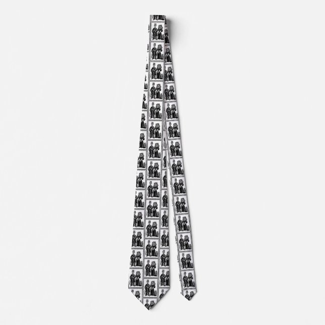 Skeleton Couple - Tie (Front)