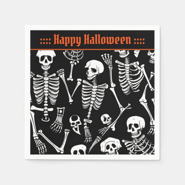 Skeleton Crew Napkin (Front)