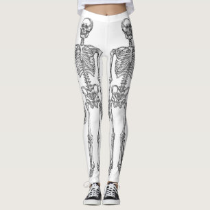 Skeleton Crew Repeat x 4 Leggings
