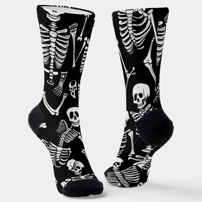 Skeleton Crew Socks (Angled)