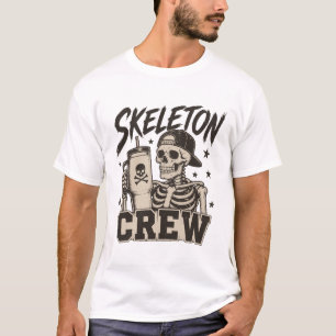 Skeleton Crew Tumbler Halloween Tee