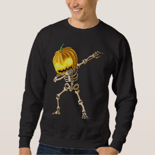 Skeleton Dab Halloween Sweatshirt