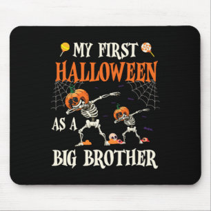 Skeleton Dabbin Together My First Halloween As A B Mouse Pad